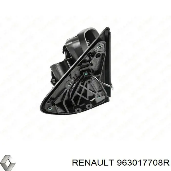 963017708R Renault (RVI) Espelho de retrovisão direito