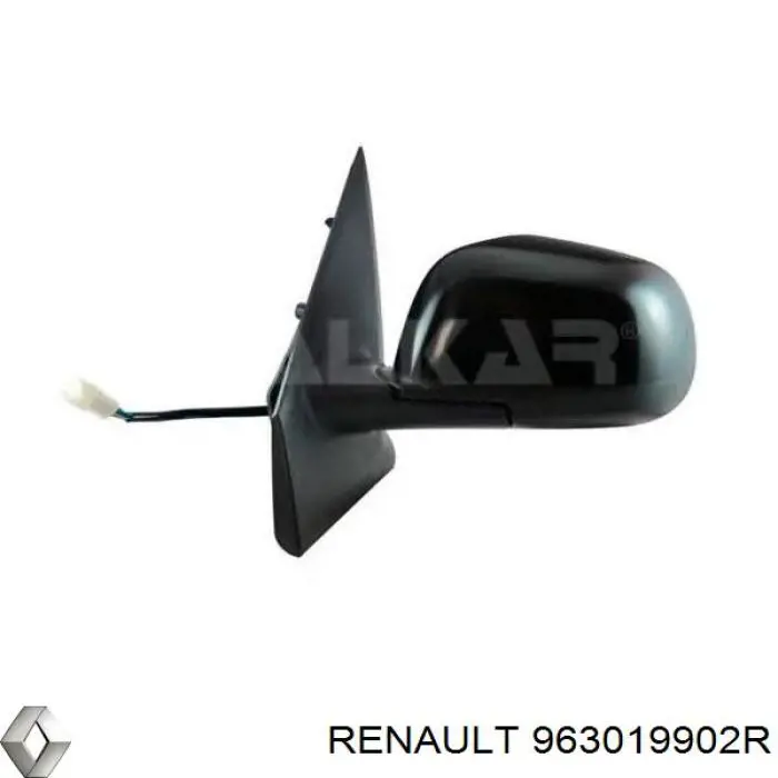 963019902R Renault (RVI) Espelho de retrovisão direito