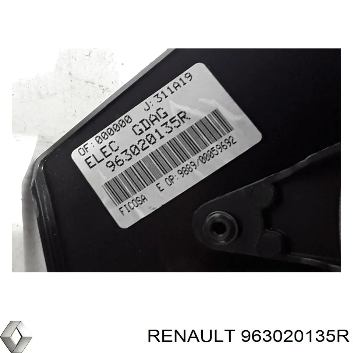 Espelho de retrovisão esquerdo Renault (RVI) 963020135R preço, a partir de 273,12 USD