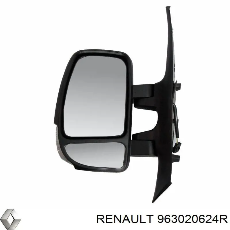 Compre 963020624R Renault (RVI) Espelho de retrovisão esquerdo