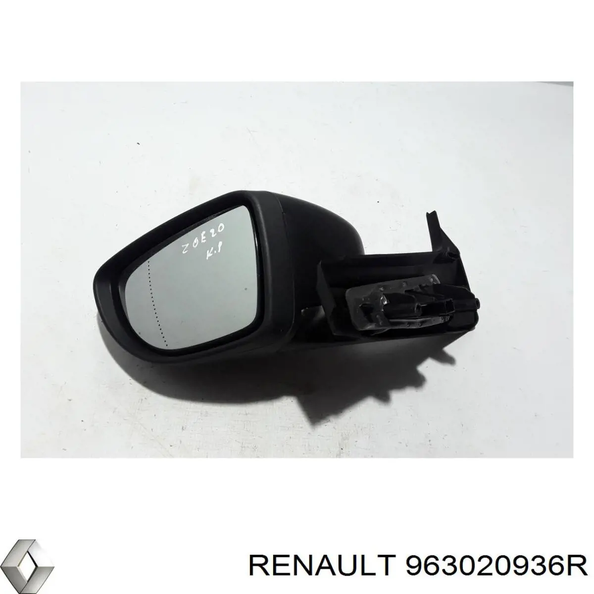 Espelho de retrovisão esquerdo Renault (RVI) 963020936R preço, a partir de 218,31 USD