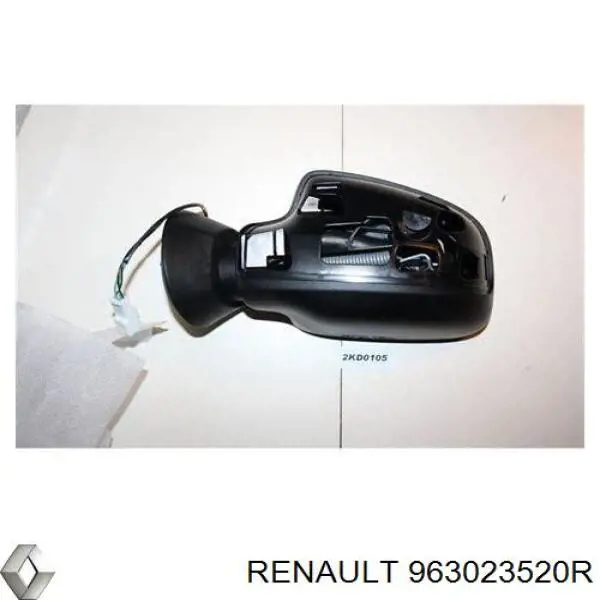 963023520R Renault (RVI) Espelho de retrovisão esquerdo