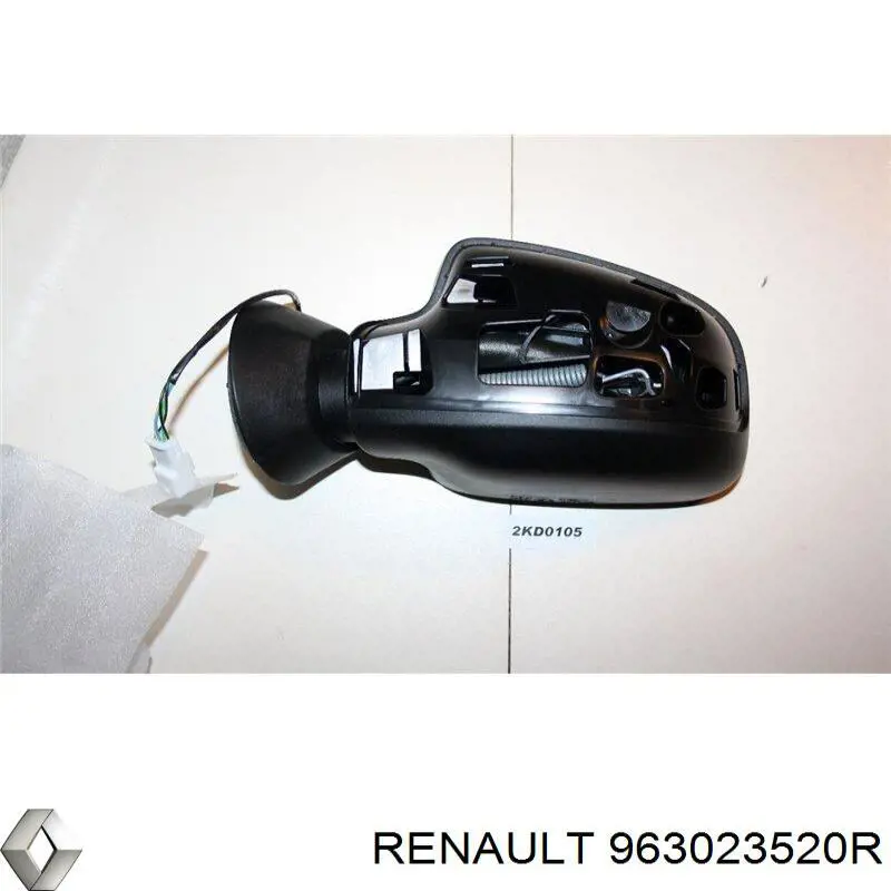 Compre 963023520R Renault (RVI) Espelho de retrovisão esquerdo