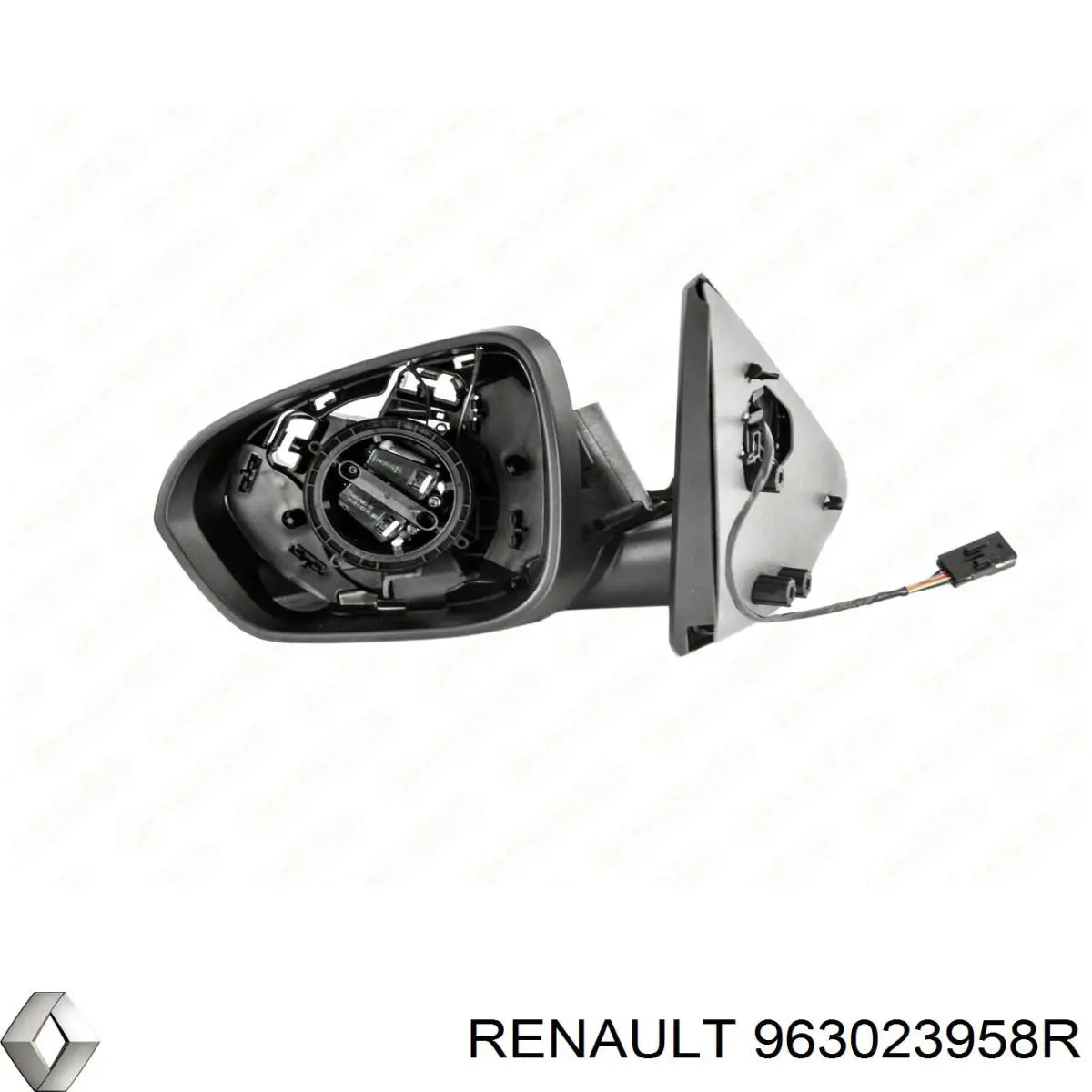 963023958R Renault (RVI) Espelho de retrovisão esquerdo