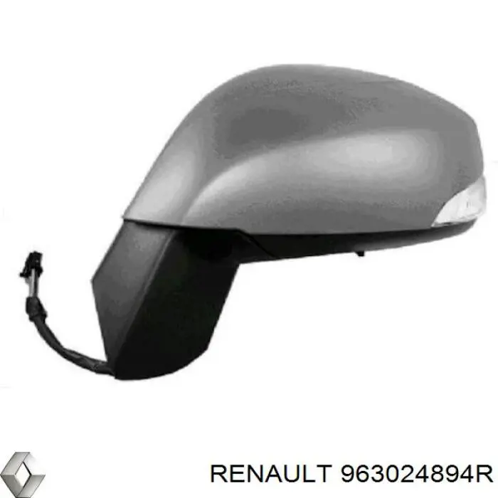 963024894R Renault (RVI) Espelho de retrovisão esquerdo