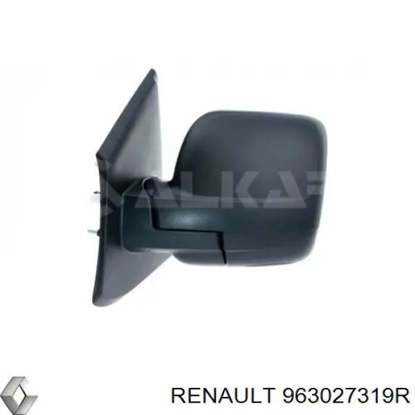 963027319R Renault (RVI) Espelho de retrovisão esquerdo