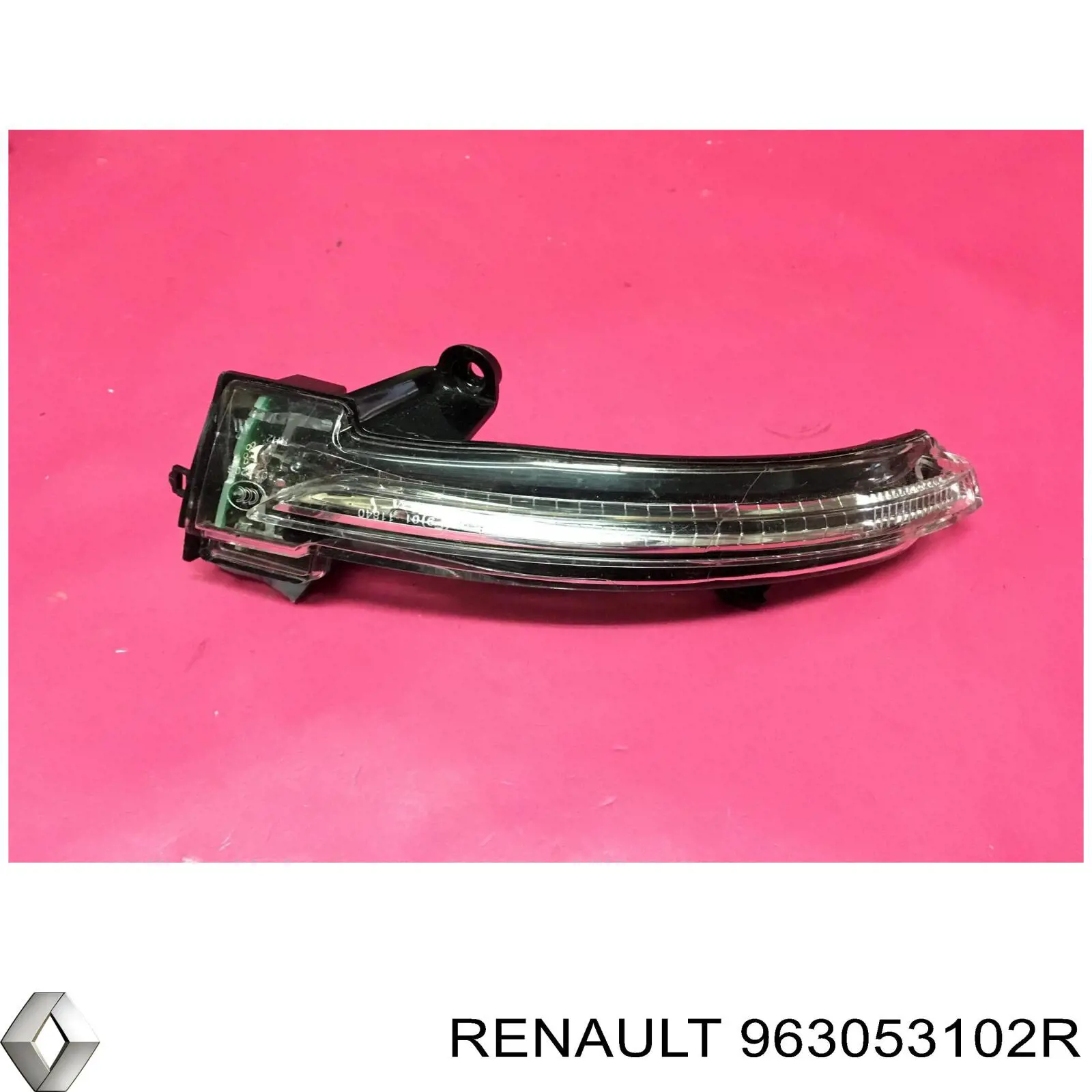 963053102R Renault (RVI) Pisca-pisca de espelho direito