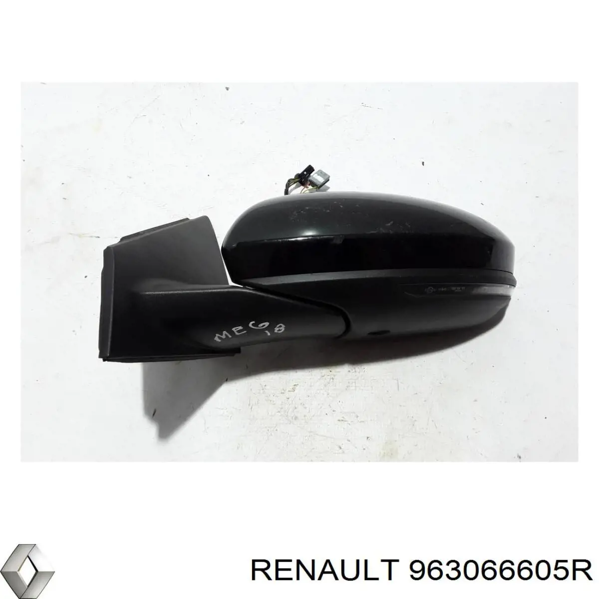 Compre 963066605R Renault (RVI) Pisca-pisca de espelho esquerdo