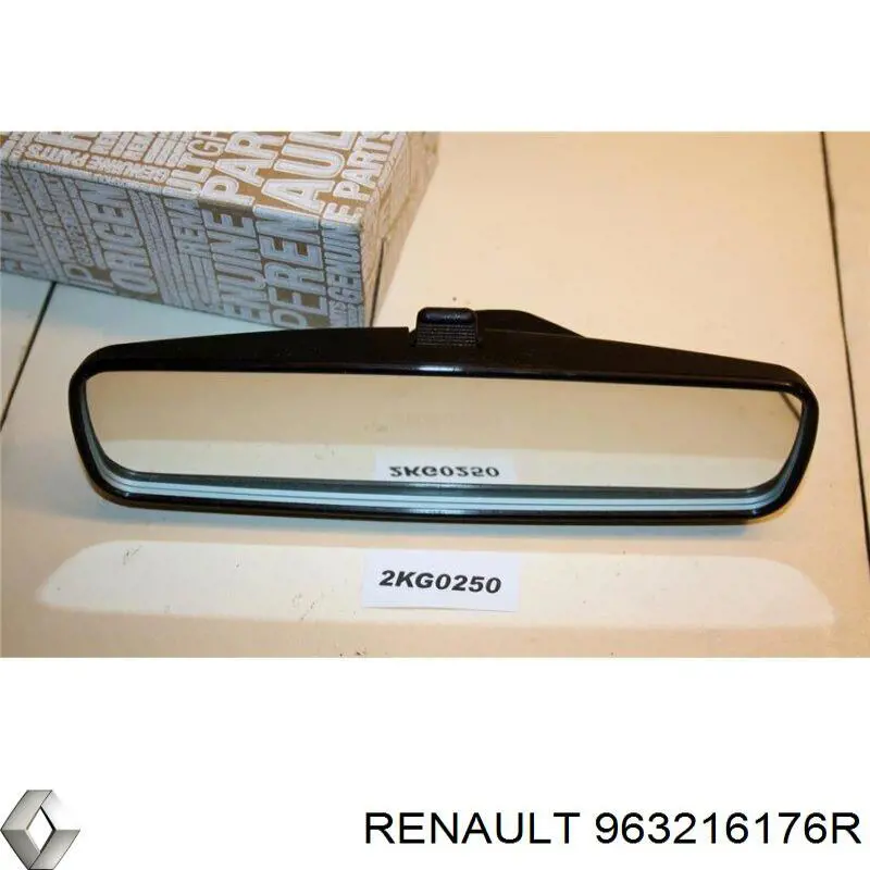 963216176R Renault (RVI) Espelho de salão interno