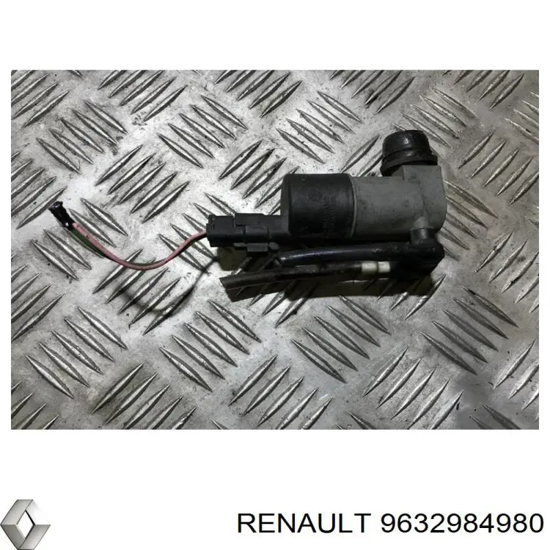 Bomba de motor de fluido para lavador de vidro dianteiro/traseiro Renault (RVI) 9632984980