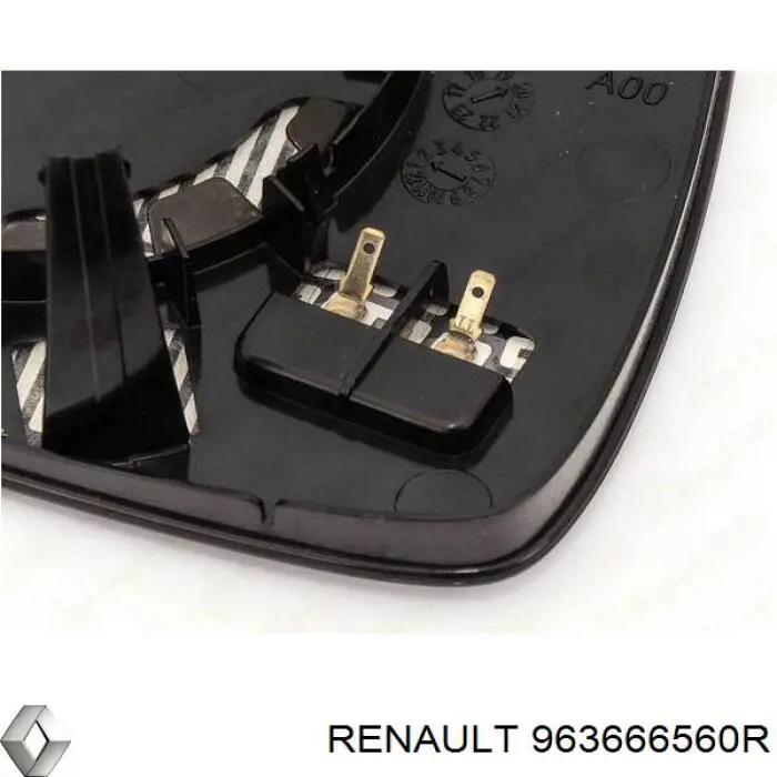 Elemento espelhado do espelho de retrovisão esquerdo Renault (RVI) 963666560R preço, a partir de 18,28 USD