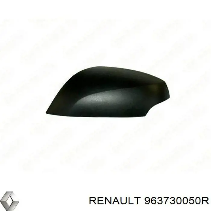 Placa sobreposta (tampa) do espelho de retrovisão esquerdo Renault (RVI) 963730050R preço, a partir de 10,93 USD