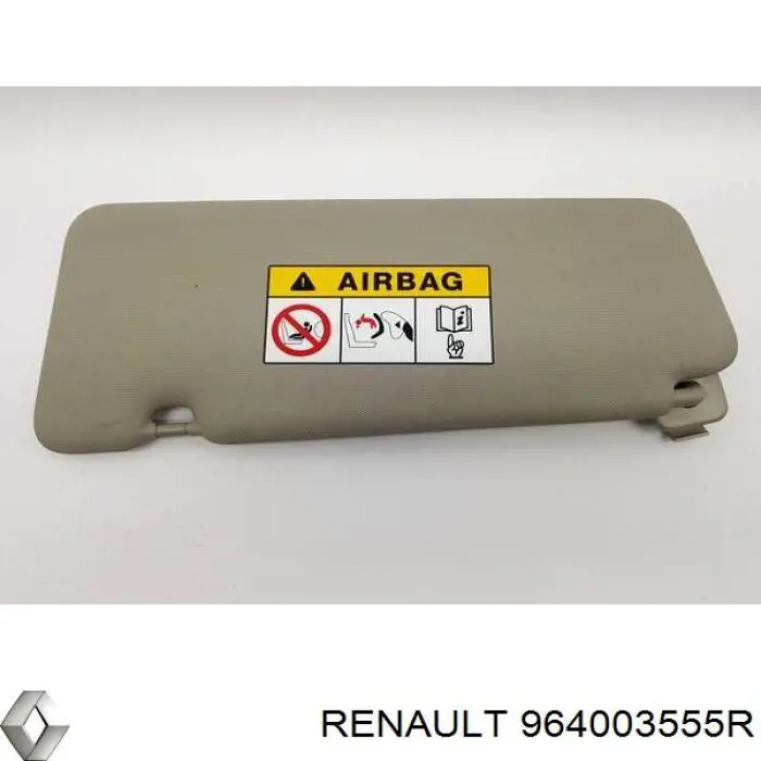 Pala contra o sol para Renault Clio IV BH