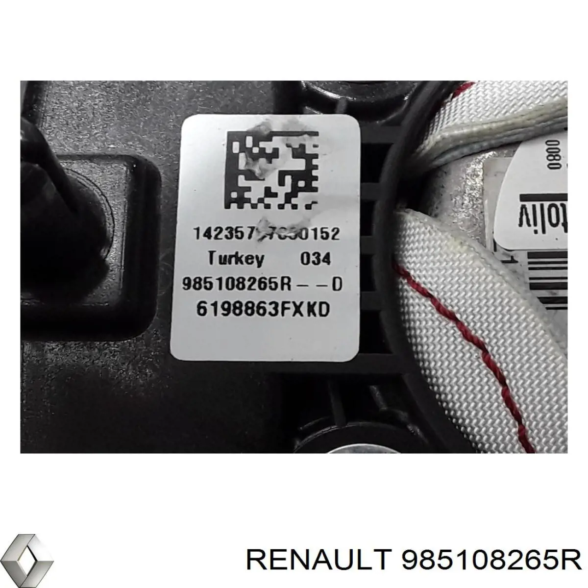 Compre 985108265R Renault (RVI) Cinto de segurança (AIRBAG) de condutor