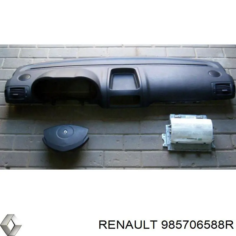 985706588R Renault (RVI) Cinto de segurança (AIRBAG) de condutor