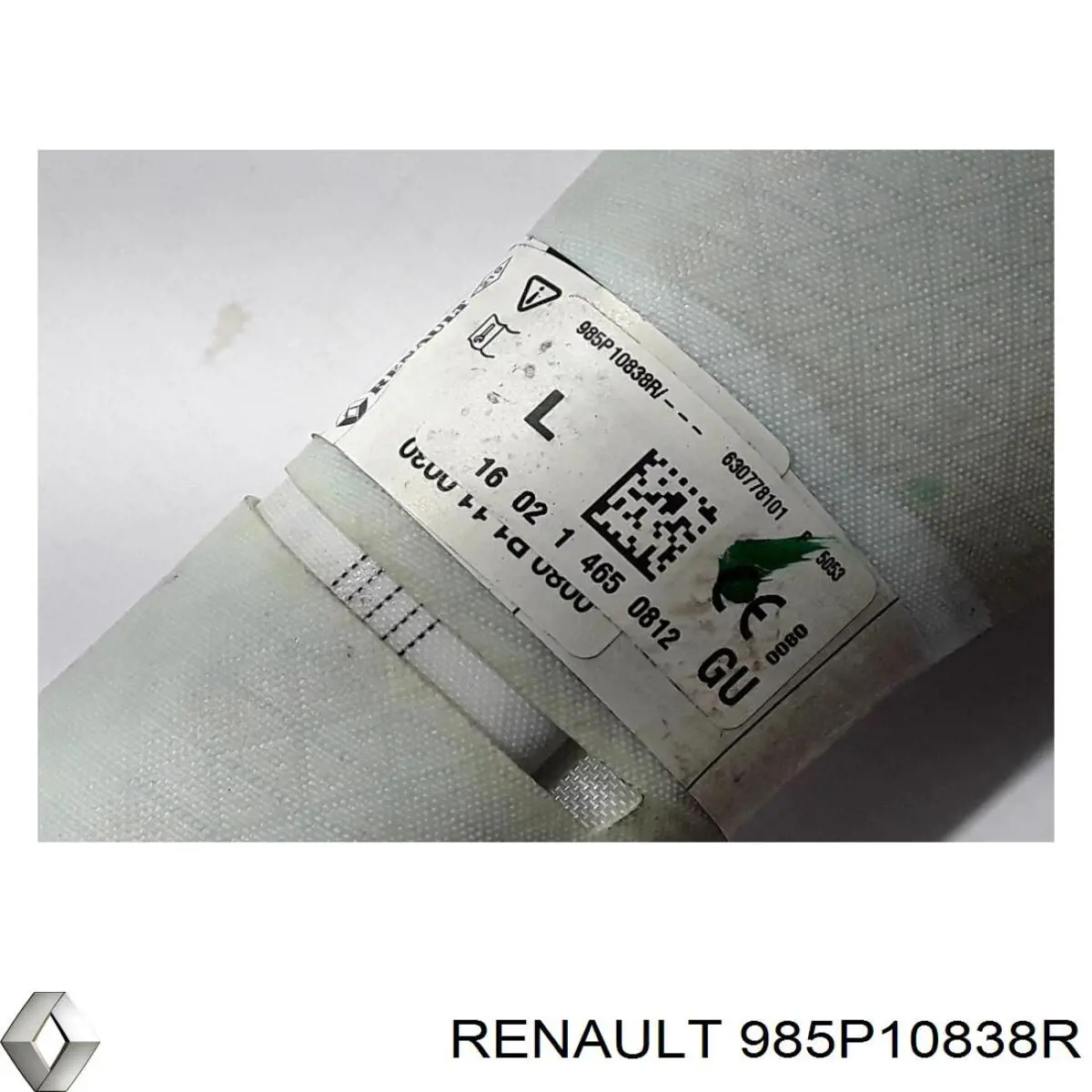985P10838R Renault (RVI) Cinto de segurança (AIRBAG) de estore lateral esquerdo