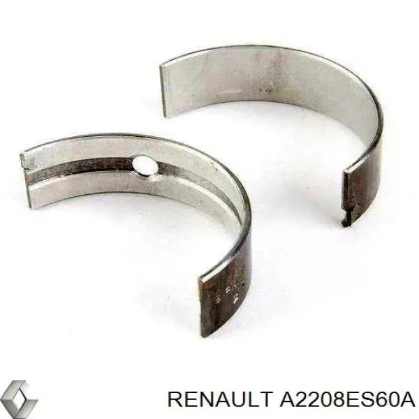 Folhas inseridas principais de cambota, kit, 1ª reparação ( + 0,25) Nissan/Infiniti 12208ES60A preço, a partir de 31,48 USD