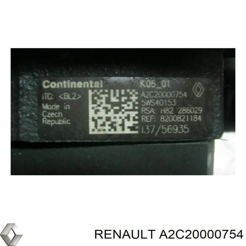Bomba de combustível de pressão alta Renault (RVI) A2C20000754 preço, a partir de 111,73 USD