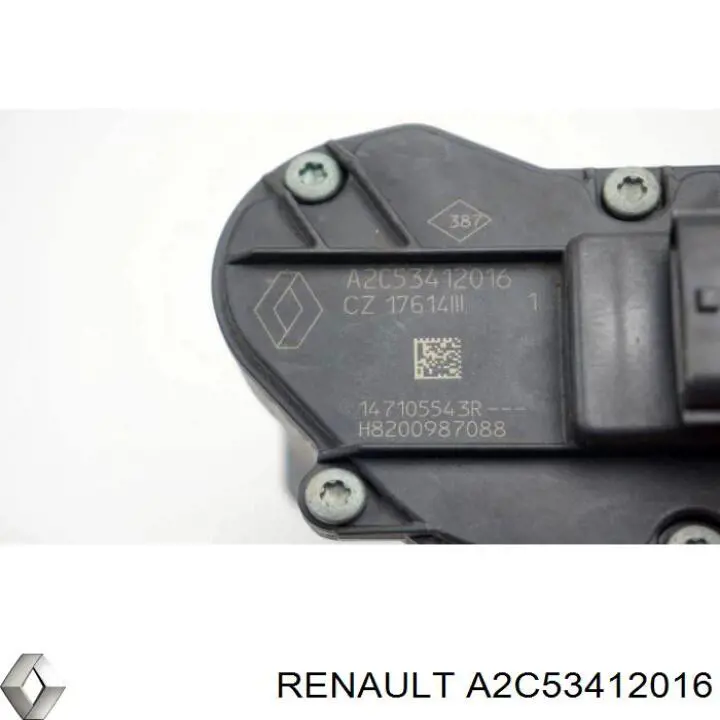 A2C53412016 Renault (RVI) Válvula EGR de recirculação dos gases