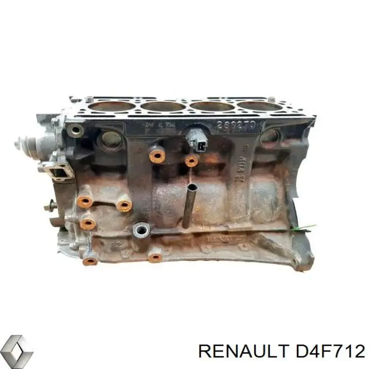 Compre D4F712 Renault (RVI) Motor montado