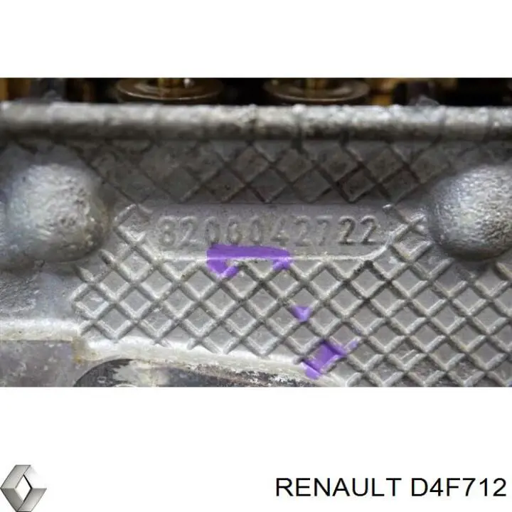 D4F712 Renault (RVI) Motor montado