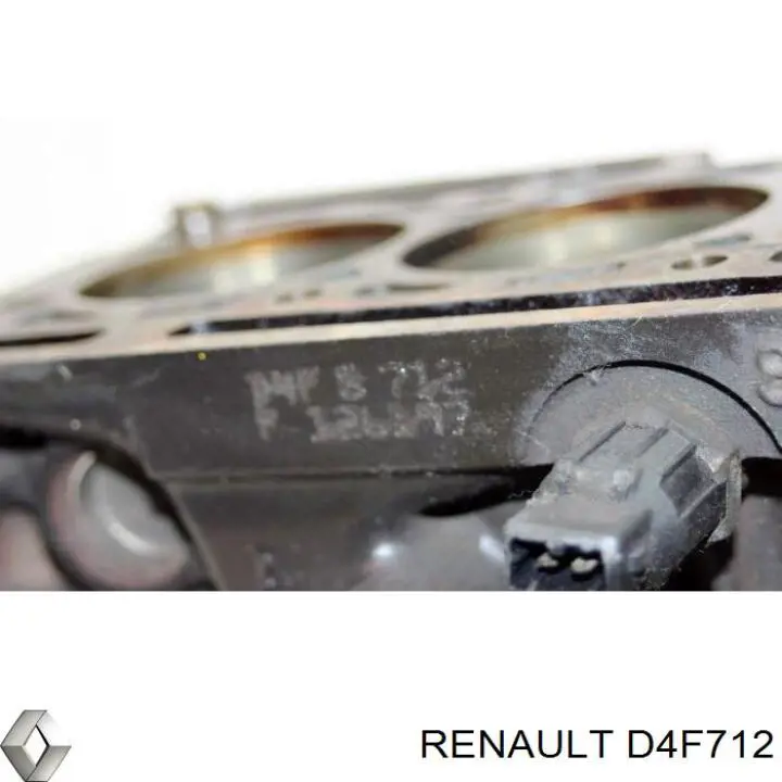 Motor montado Renault (RVI) D4F712 preço, a partir de 629,95 USD