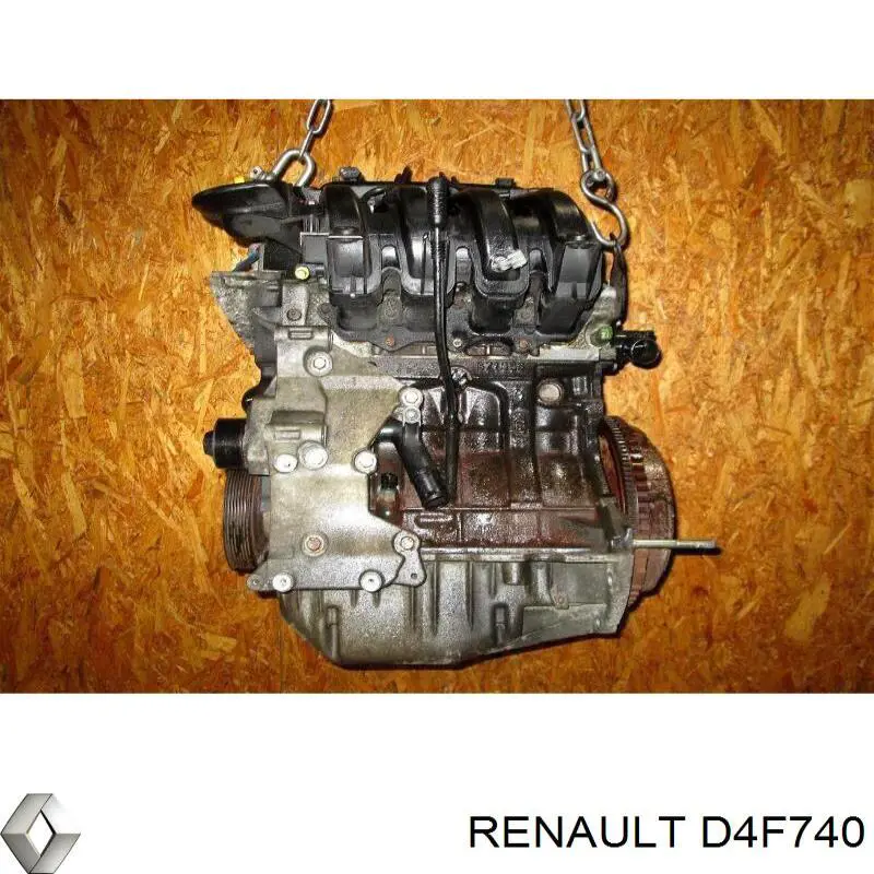 Compre D4F740 Renault (RVI) Motor montado