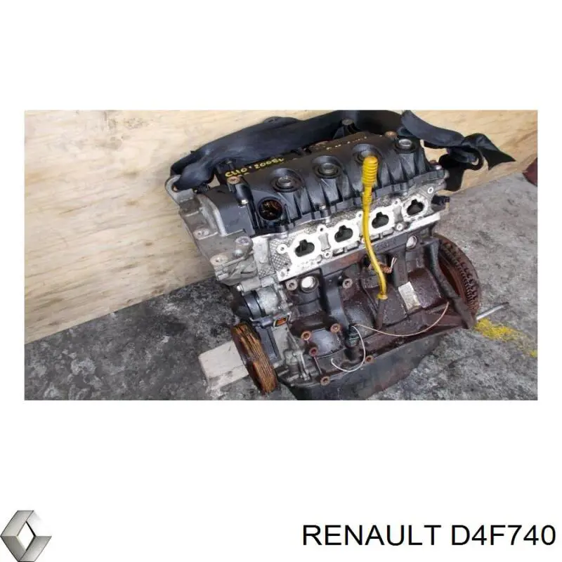 D4F740 Renault (RVI) Motor montado