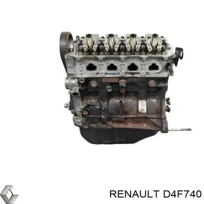 Motor montado D4F740 Renault (RVI)