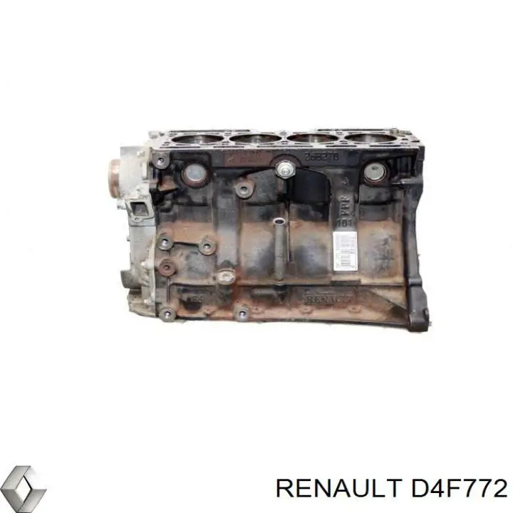 Compre D4F772 Renault (RVI) Motor montado