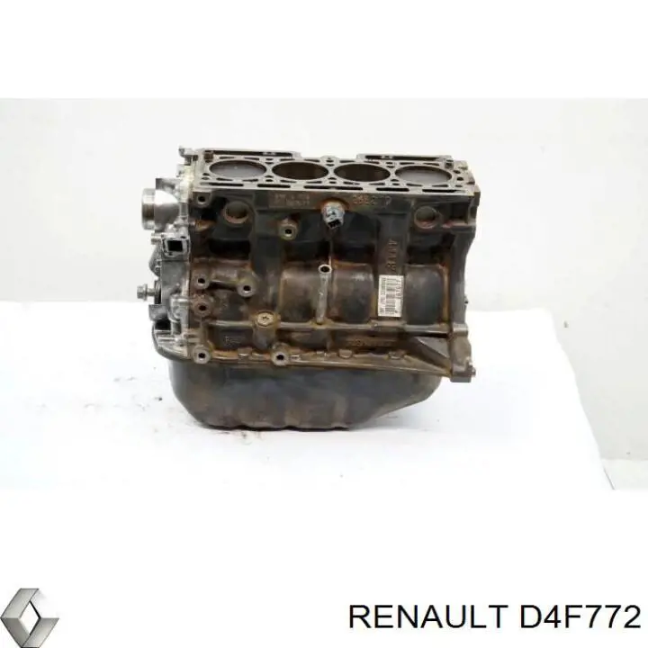 Motor montado D4F772 Renault (RVI)