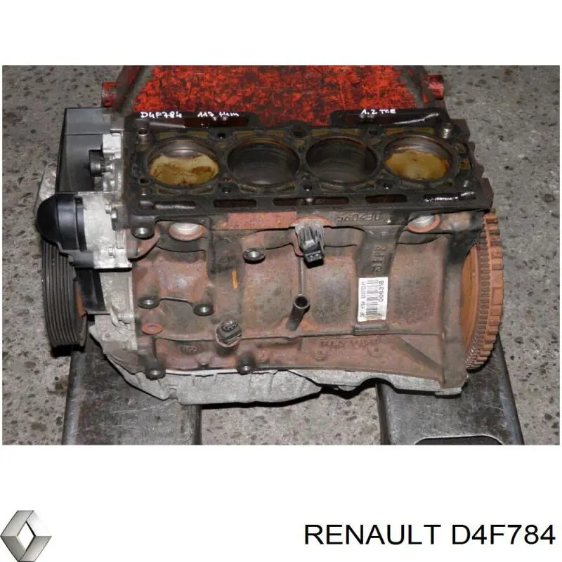 D4F784 Renault (RVI) Motor montado
