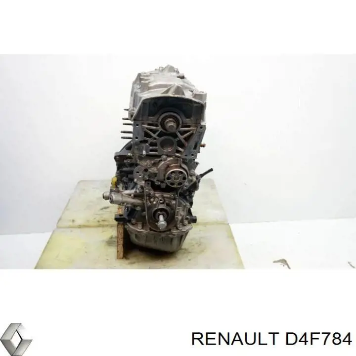 Motor montado D4F784 Renault (RVI)