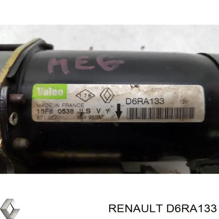 Motor de arranco Renault (RVI) D6RA133 preço, a partir de 64,70 USD