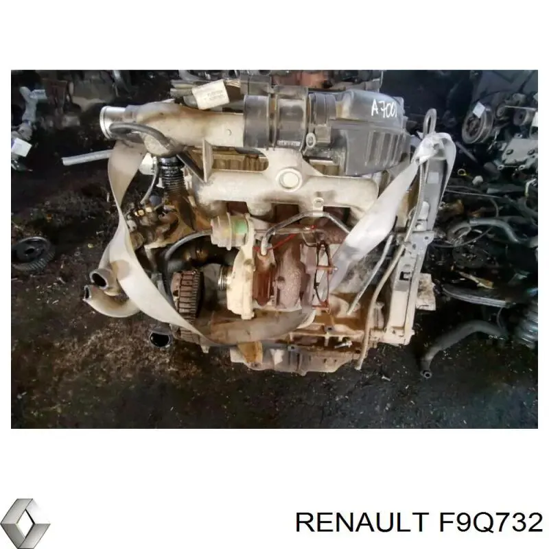Motor montado Renault (RVI) F9Q732 preço, a partir de 524,39 USD