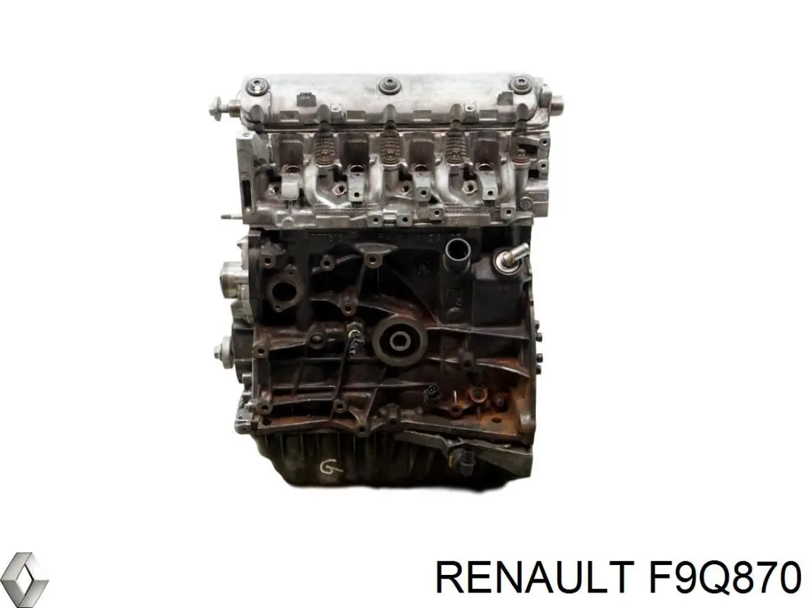 F9Q870 Renault (RVI) Motor montado