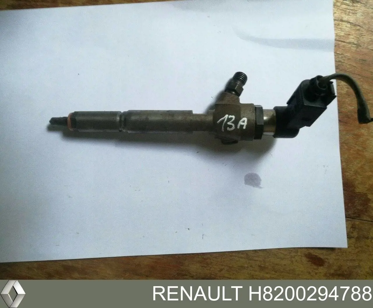 Injetor de injeção de combustível H8200294788 Renault (RVI)