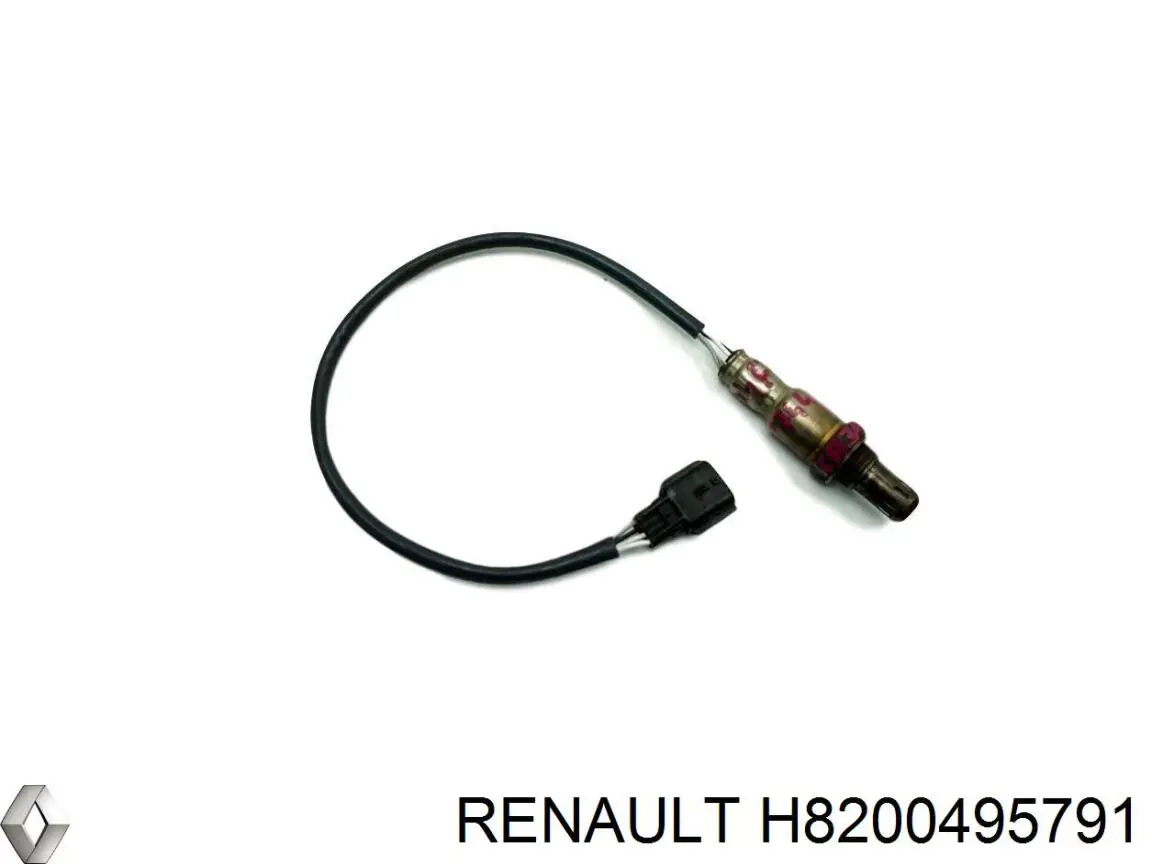 H8200495791 Renault (RVI) Sonda lambda, sensor de oxigênio depois de catalisador