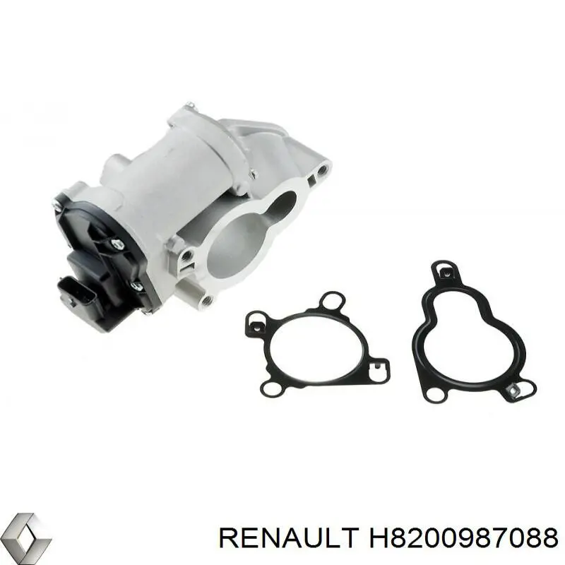 Válvula EGR de recirculação dos gases H8200987088 Renault (RVI)