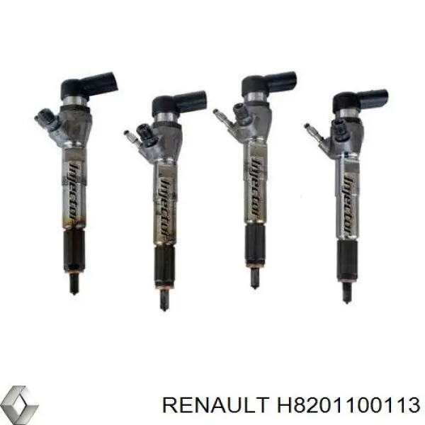 Injetor de injeção de combustível Renault (RVI) H8201100113 preço, a partir de 352,43 USD