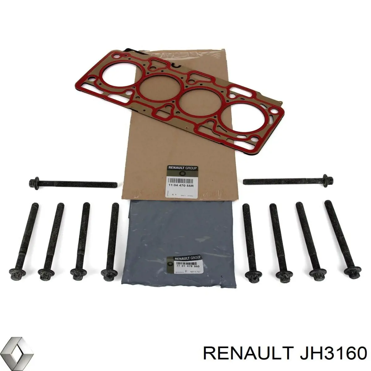 Caixa de Mudança montada (caixa mecânica de velocidades) JH3160 Renault (RVI)