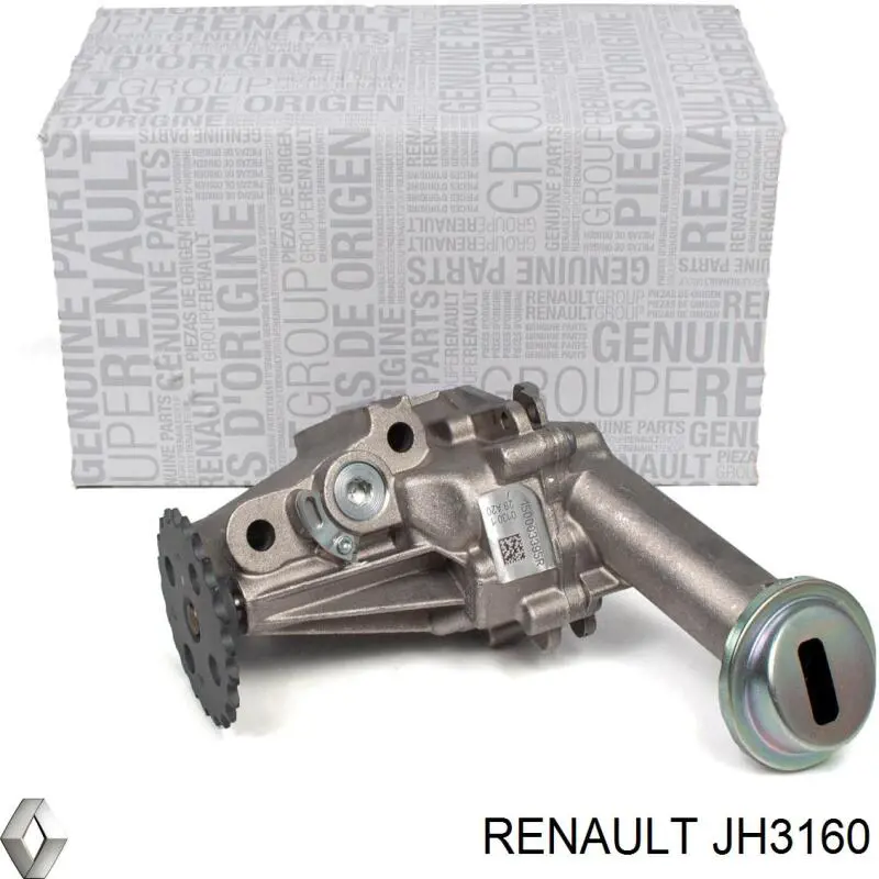 JH3160 Renault (RVI) Caixa de Mudança montada (caixa mecânica de velocidades)
