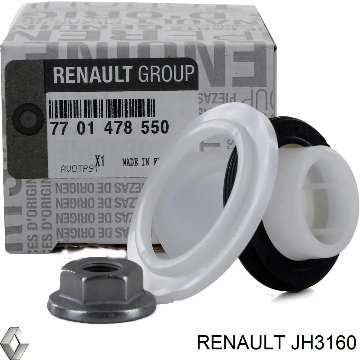 Compre JH3160 Renault (RVI) Caixa de Mudança montada (caixa mecânica de velocidades)