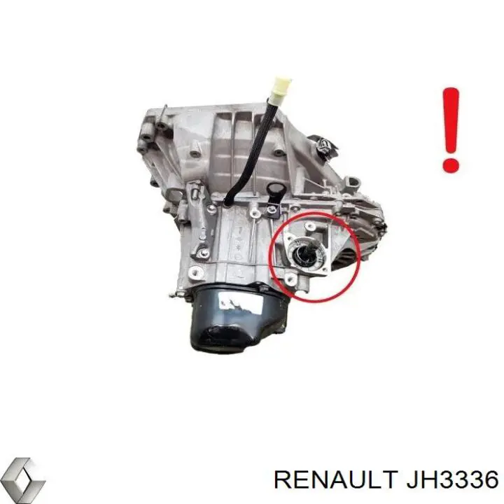 Caixa de Mudança montada (caixa mecânica de velocidades) Renault (RVI) JH3336 preço, a partir de 515,07 USD
