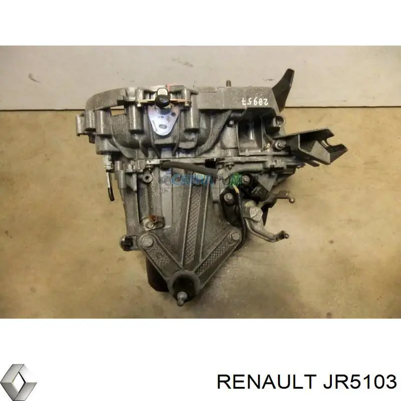 JR5103 Renault (RVI) Caixa de Mudança montada (caixa mecânica de velocidades)