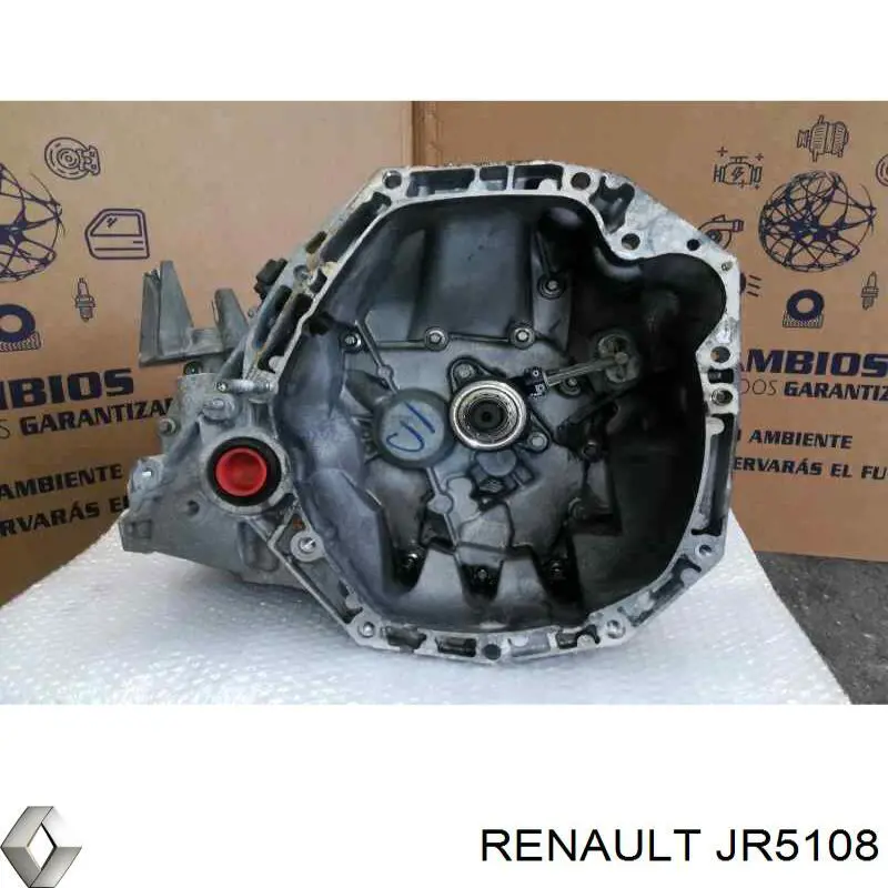 JR5108 Renault (RVI) Caixa de Mudança montada (caixa mecânica de velocidades)