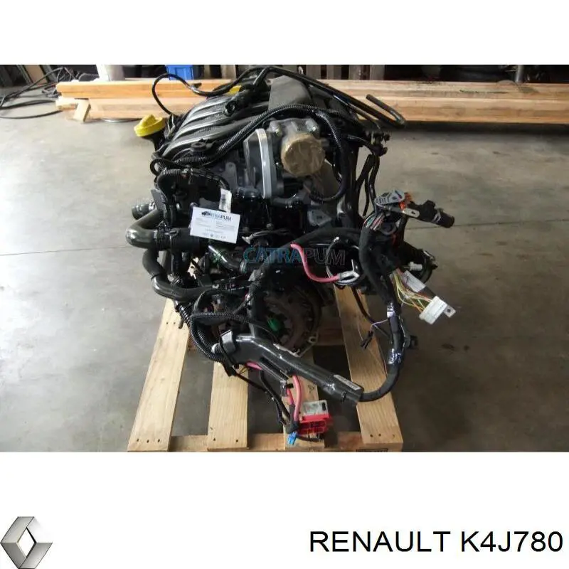 K4J780 Renault (RVI) Motor montado