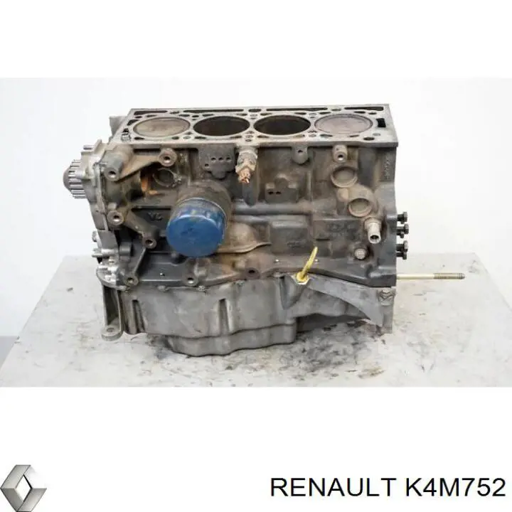 K4M752 Renault (RVI) Motor montado