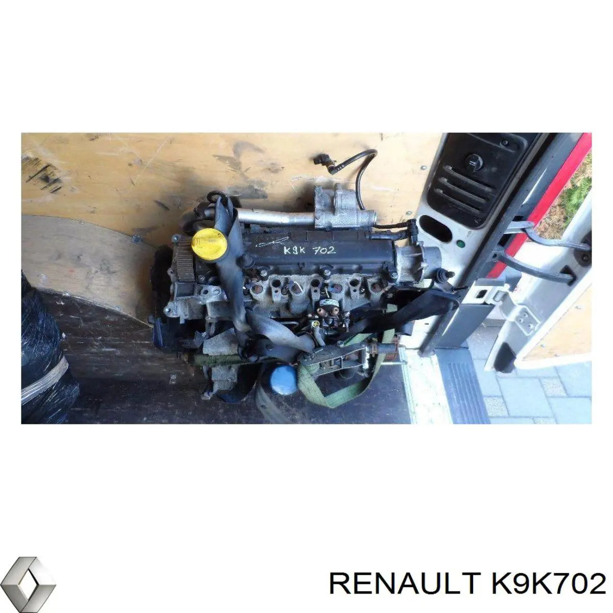 K9K702 Renault (RVI) Motor montado
