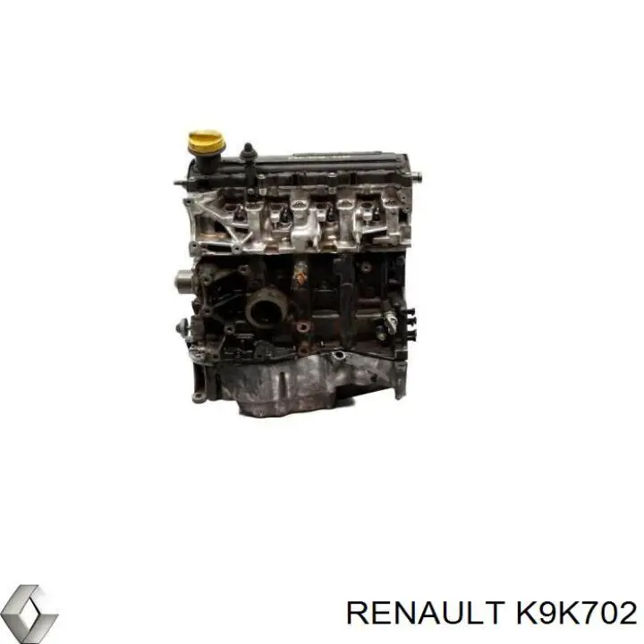 Compre K9K702 Renault (RVI) Motor montado